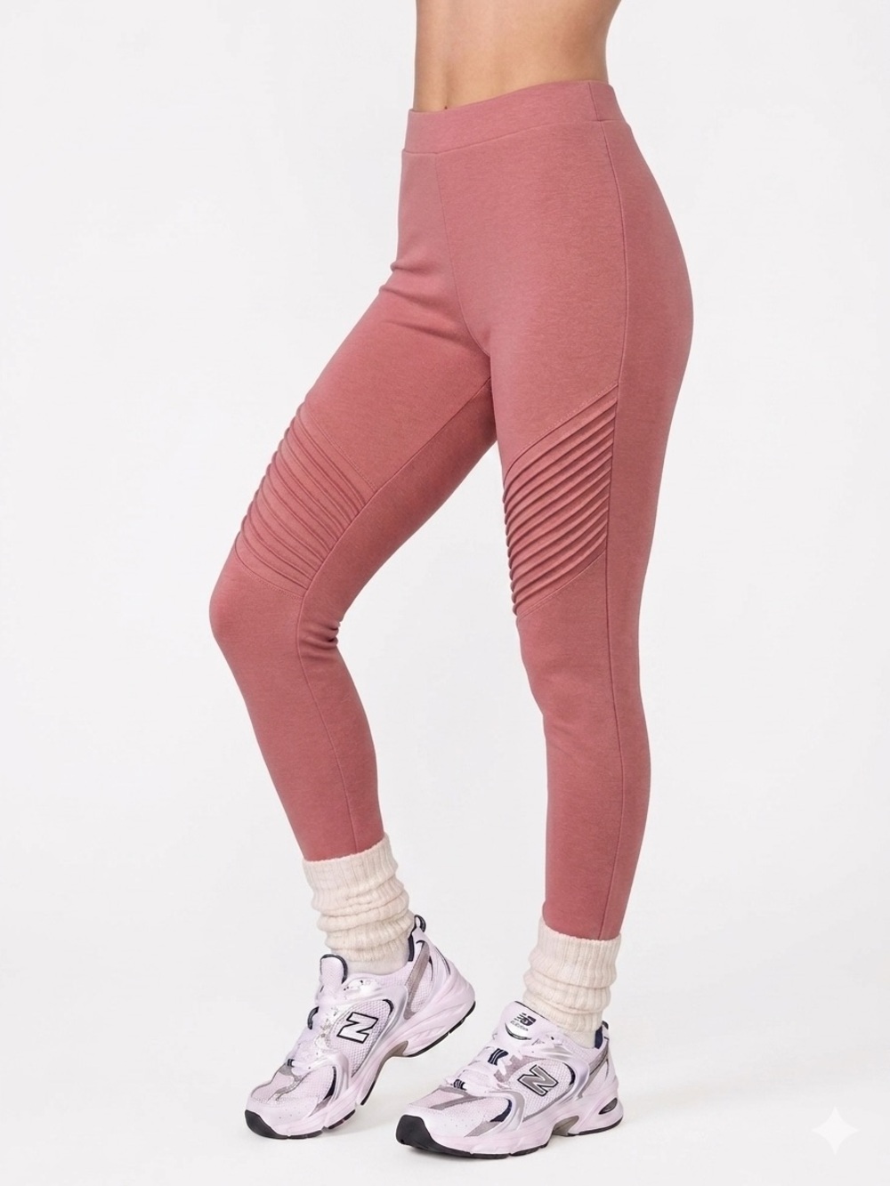 Active USA Terracotta High-Waist Leggings Size Large